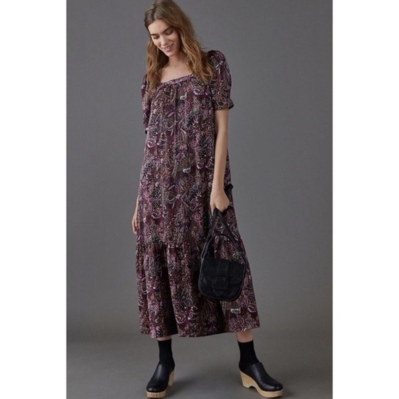 MAEVE- By Anthropologie -Lisabetta MIDI Dress - Picture 14 of 14